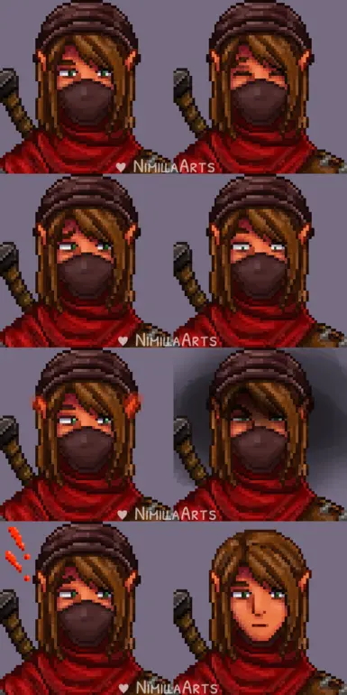 (CP) Ridgeside Village Jio Portraits by NimillaArts at Stardew Valley ...