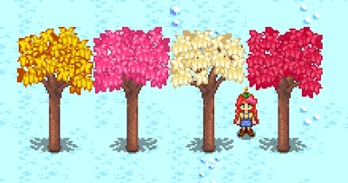 Ipê trees in Winter