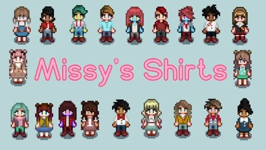 Missy's Shirts. OUTDATED. Modders Resource.