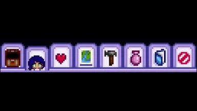 Animated Inventory Tabs - Starry Night - Inventory