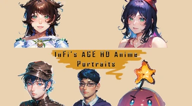 Portraits HD Anime for Adventurer's Guild Expanded