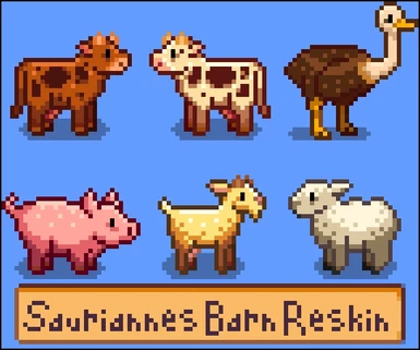 Saurianne's Barn Animal Reskin
