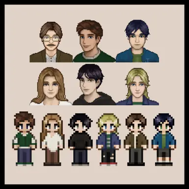 mono's Portraits (CP) at Stardew Valley Nexus - Mods and community