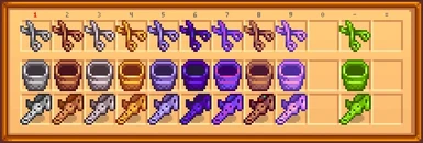 All shears, milk pails and horse flutes