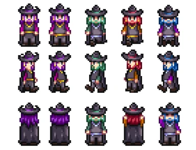 some comparisons (not all sprites are here, ofc)