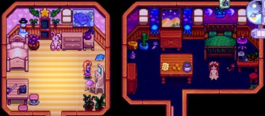 Haley and Emily's House Overhaul with Seasonal Changes at Stardew ...