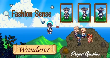 Wanderer Scaramouche (Project Genshin Farmer Preset) - Fashion Sense (FS)