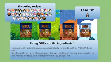 The Sushi Project at Stardew Valley Nexus - Mods and community