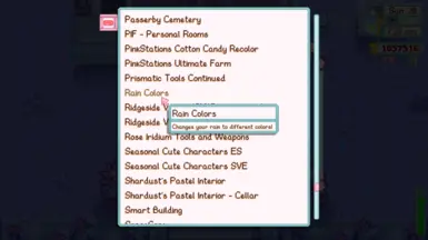 GMCM Menu