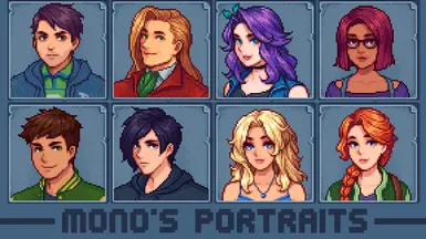 Portraits at Stardew Valley Nexus - Mods and community