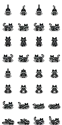 raccoon sprites