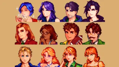 Bun's NPC Portraits at Stardew Valley Nexus - Mods and community