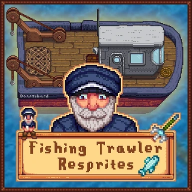 Lad's Fishing Trawler Resprites