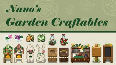(CP and AT) Nano's Garden Style Craftables