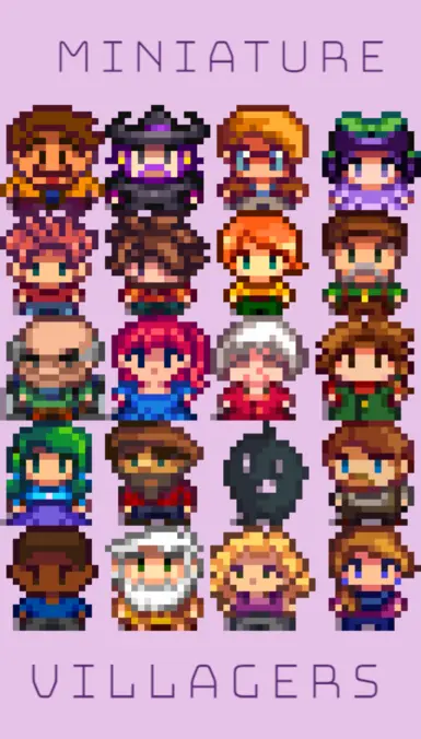 Sunberry Village Cast at Stardew Valley Nexus - Mods and community