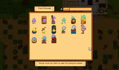 Keywords: chest, junimo