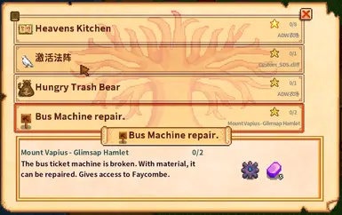 Bundle Overview Menu
