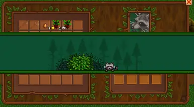 Raccoon theme with custom completion ribbon