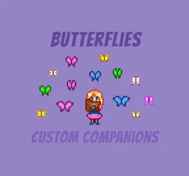 Haley's pet butterflies - added in 1.2.0
