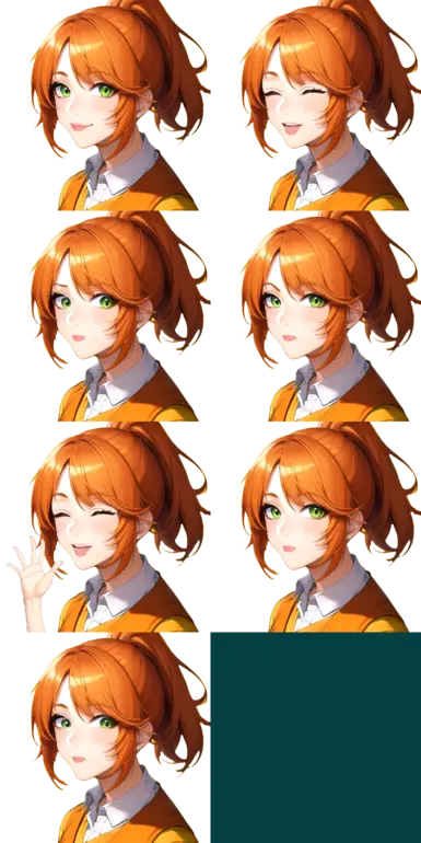 PaiNT Anime Girls HD Portraits - (Ai) at Stardew Valley Nexus - Mods ...