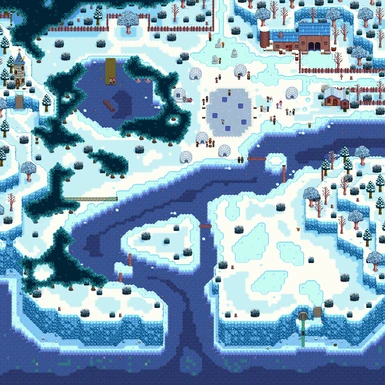 Modded forest - Ice Festival map edit