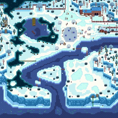 Modded forest - Ice Festival NPC relocate