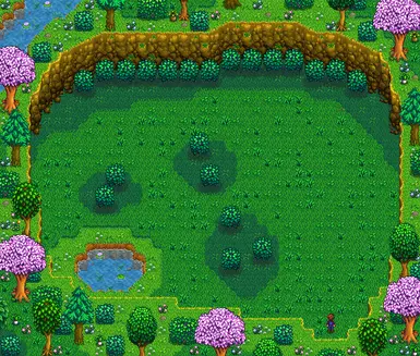 Foraging Area, No Debris