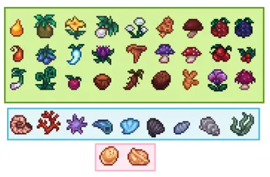 Nour's crops and forage at Stardew Valley Nexus - Mods and community