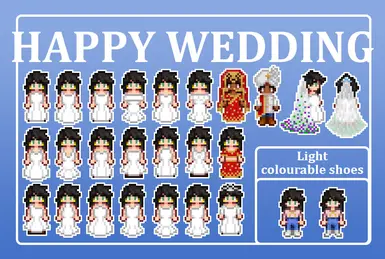 WS78 s Happy Wedding Pack for FS at Stardew Valley Nexus Mods