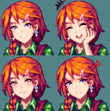 Portrait Anime Styled at Stardew Valley Nexus - Mods and community | Stardew  valley, Anime style, Anime