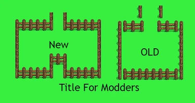Title Fences for modders