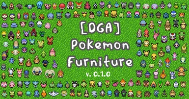 (DGA) Pokemon Furniture