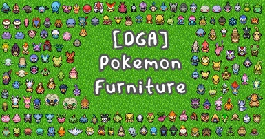(DGA) Pokemon Furniture