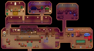 Interior: Gus's Saloon