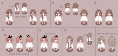 (CP and FS) 61 Hairstyles by Kkunma