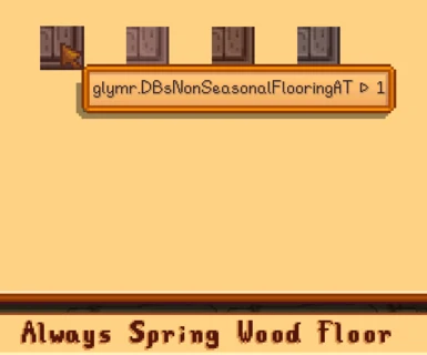 From the non-seasonal pack. Note that it is called Always Spring