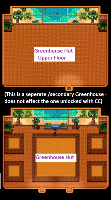 Small Greenhouse Hut