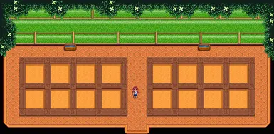 Greenhouse background option.