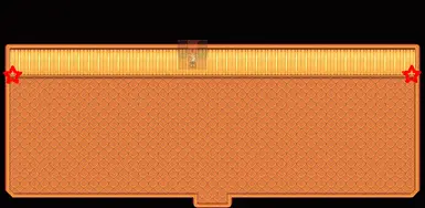 Secret Entrance is where the red stars are! This will let you into the area behind the wall.