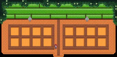 Dark Greenhouse frame