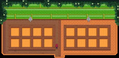 Gold Greenhouse Frame