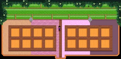 Greenhouse background and shed flooring options (with floor paper).