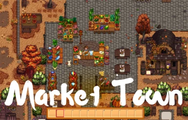 Market Town - Food Store _ Flower Shop _ Fishery and more