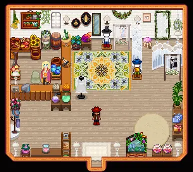 Market Town - Food Store _ Flower Shop _ Fishery and more at Stardew ...