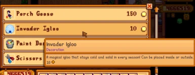 Only 10G to buy from Robin! You could buy 100 and Invade the town with igloos!