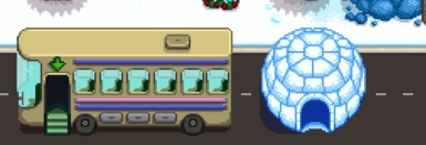 Look out, Pam! The igloos are invading!
