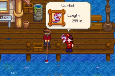 Oarfish scale goes up to 300 in.