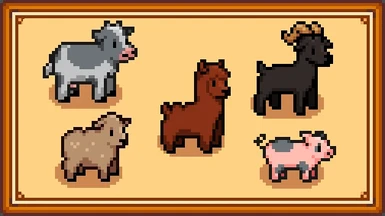 Elle's Old Barn Animals