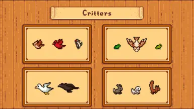 Elle's Critter and Butterfly Replacements (Content Patcher) at Stardew ...