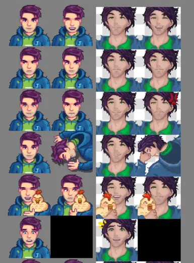 Jelly's pixel art anime portraits at Stardew Valley Nexus - Mods and ...